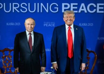 Pertemuan Presiden Amerika Serikat Donald Trump dan Presiden Rusia Vladimir Putin di Alaska