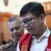 Gregorius Ronald Tannur saat menjalani sidang di pengadilan, terpidana kasus kematian Dini Sera Afriyanti.