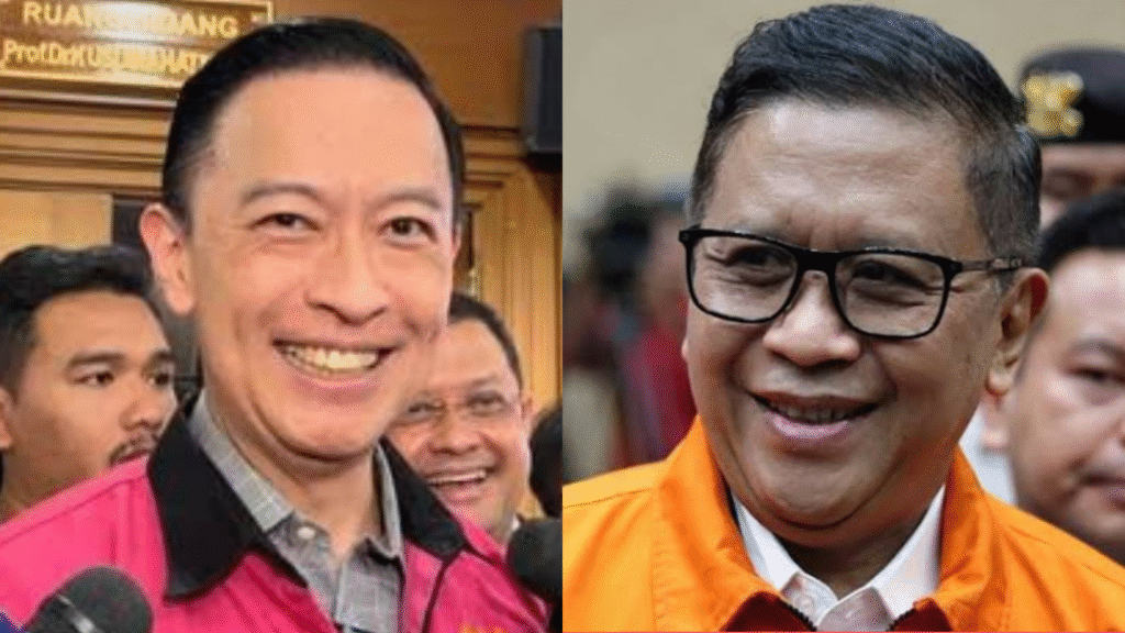 Tom Lembong dan Hasto Kristianto