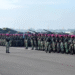TNI menggelar gladi upacara pasukan operasional dan kehormatan militer di Landasan Udara Suparlan, Batujajar, Jawa Barat.