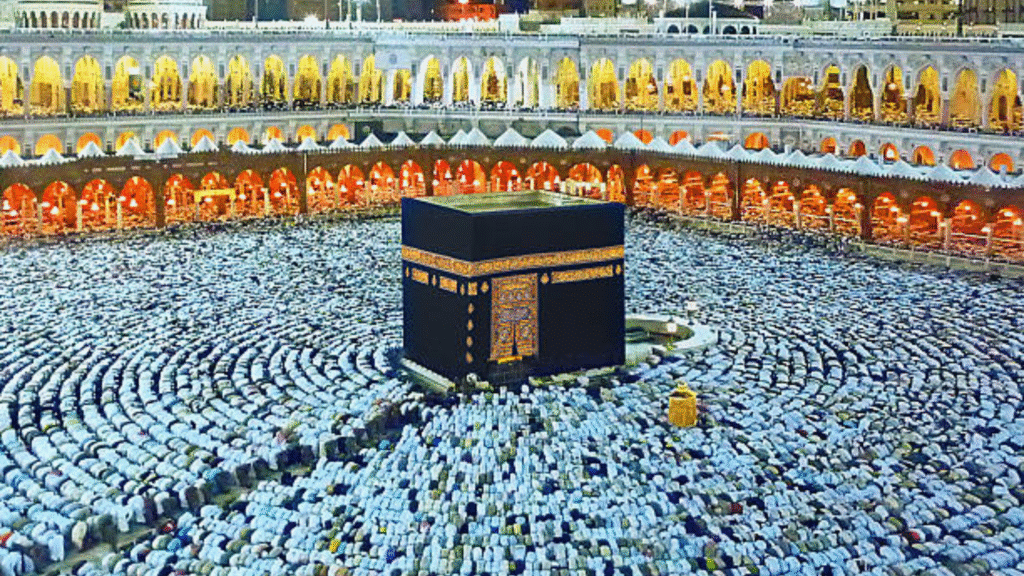 Jemaah Haji di Masjidil Haram Mekkah