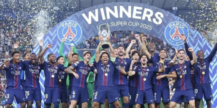 PSG juara Piala Super Eropa 2025 usai menang adu penalti lawan Tottenham