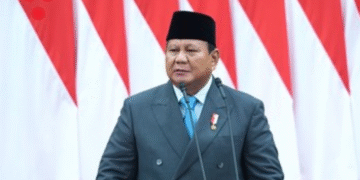 Presiden Prabowo Subianto berpidato di Sidang Tahunan MPR 2025