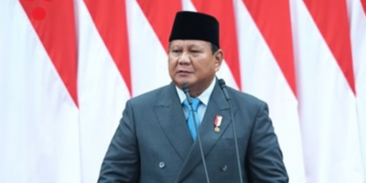 Presiden Prabowo Subianto berpidato di Sidang Tahunan MPR 2025