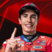 Marc Marquez rayakan pole position pertama di MotoGP Hungaria bersama Ducati Lenovo di Balaton Park.