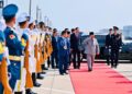 Presiden Prabowo Subianto disambut upacara kehormatan saat mengakhiri kunjungan kerja di Beijing, China.