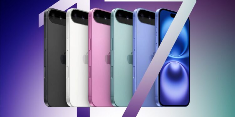 Deretan warna iPhone 17 terbaru yang resmi diluncurkan global.