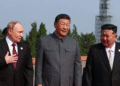 Tiga pemimpin dunia menghadiri parade militer di Beijing