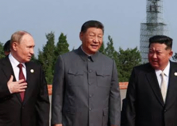 Tiga pemimpin dunia menghadiri parade militer di Beijing