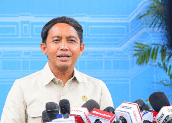 Menteri Kehutanan sekaligus Sekjen PSI, Raja Juli Antoni.